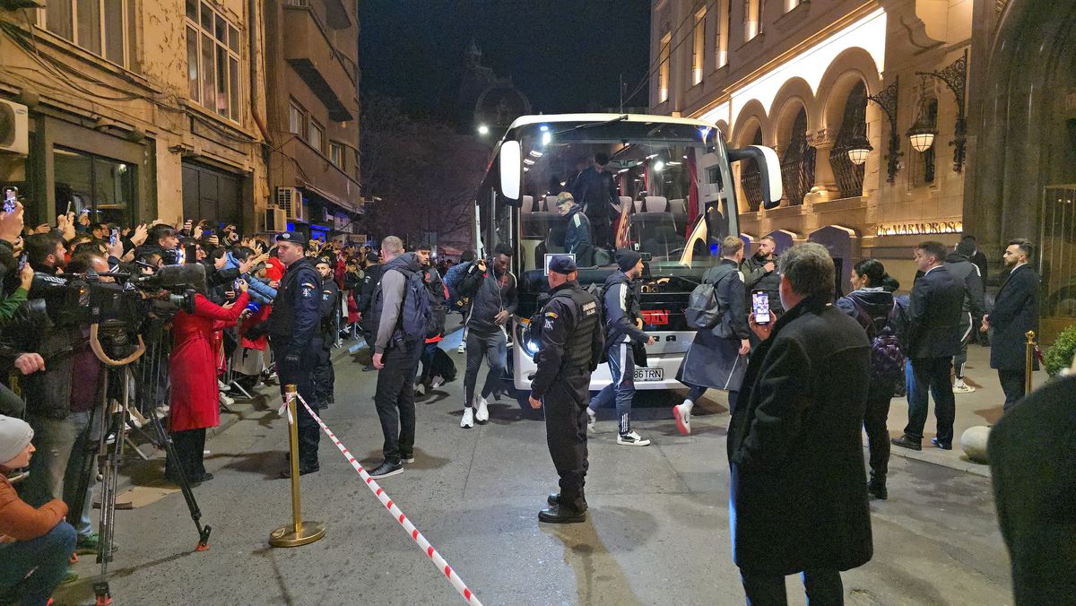 Manchester United a sosit la hotelul Marmorosch din București