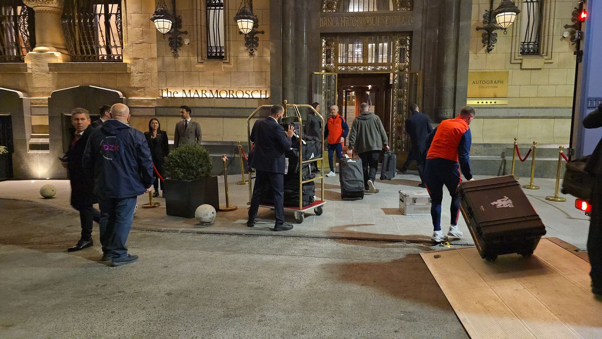 Manchester United a sosit la hotelul Marmorosch din București