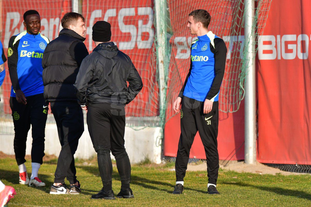 Voie bună înainte de Manchester United » Imagini de la antrenamentul oficial: cine i-a îmbărbătat pe roș-albaștri