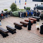 Cei 7 fani decedați ai lui PAOK au fost repatriați de pe Aeroportul din Timișoara / foto: Facebook