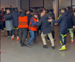 Scandal la pauza meciului FCSB - Fenerbahce // Capturi FOTO: Digi Sport