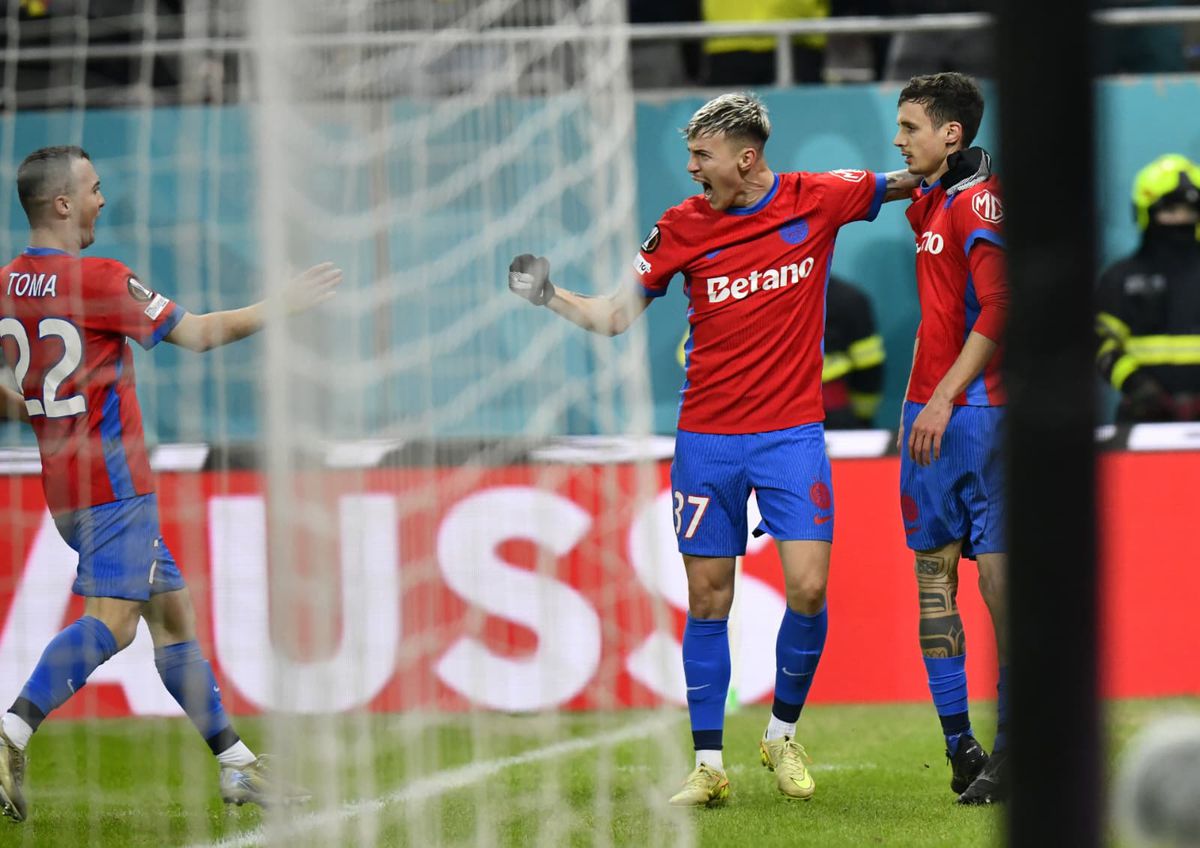 Imagini de la FCSB - Fenerbahce, în ultima etapă din grupa de Europa League // foto: Andrei Furnigă și Cristi Preda (GSP.ro)