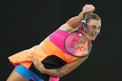 Aryna Sabalenka, în meciul contra Elinei Svitolina // foto: Guliver/gettyimages