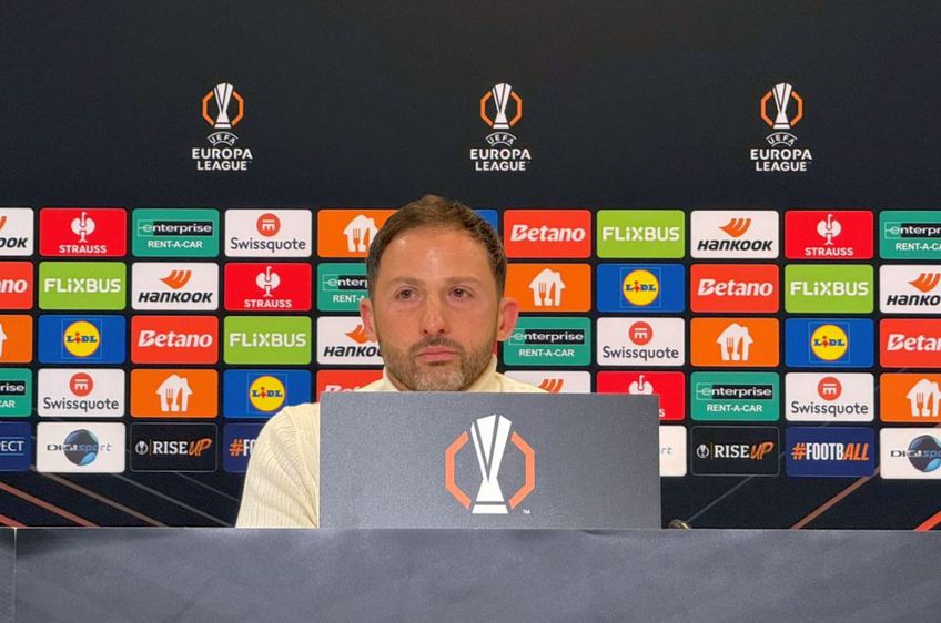 eacția lui Domenico Tedesco, după egalul de la București, din Europa League