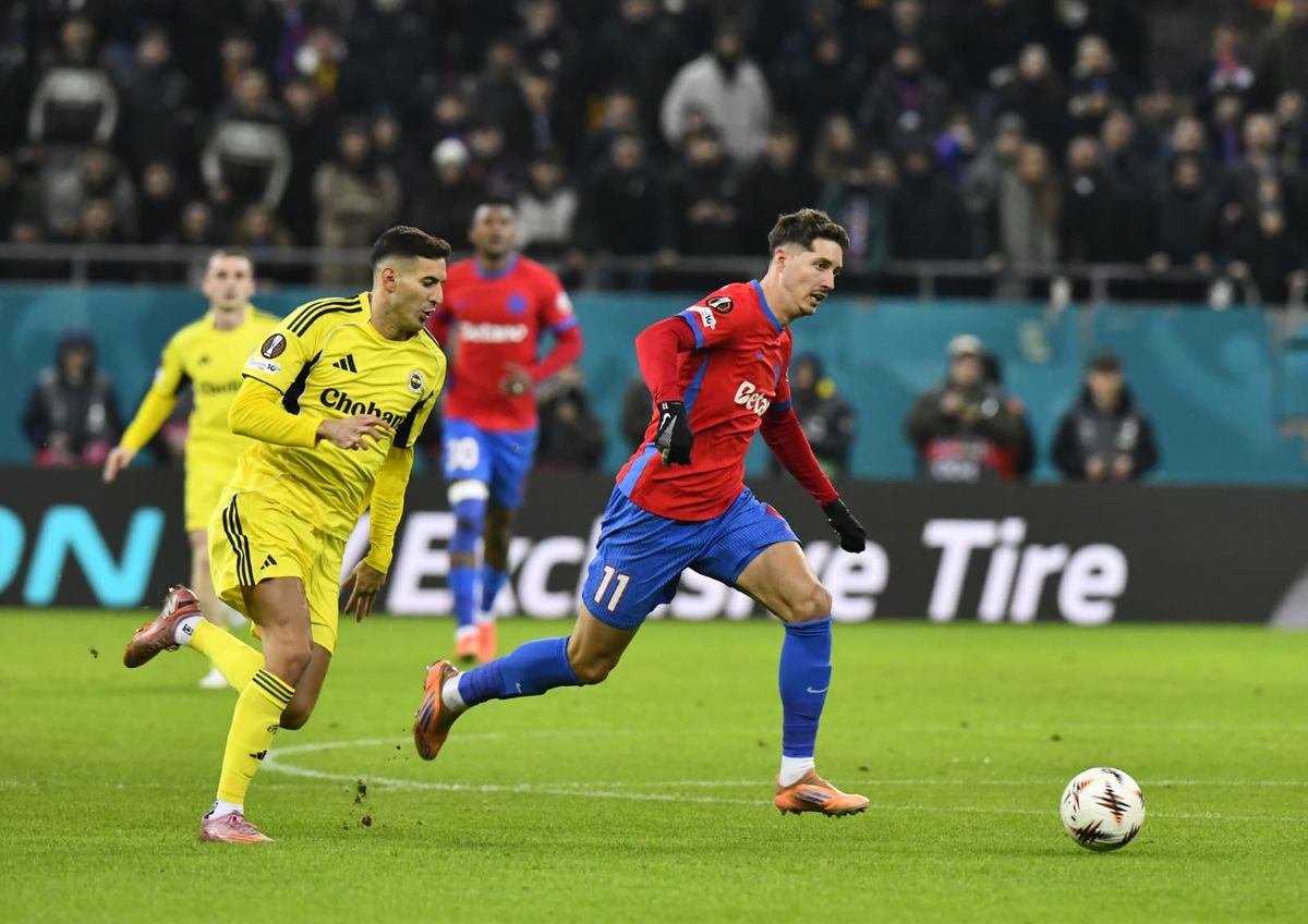 Imagini de la FCSB - Fenerbahce, în ultima etapă din grupa de Europa League // foto: Andrei Furnigă și Cristi Preda (GSP.ro)