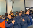 Scandal la pauza meciului FCSB - Fenerbahce // Capturi FOTO: Digi Sport