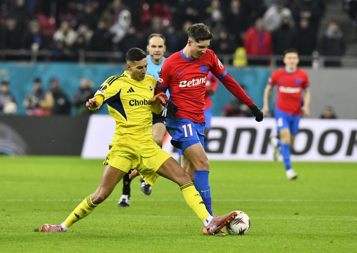 Imagini de la FCSB - Fenerbahce, în ultima etapă din grupa de Europa League // foto: Andrei Furnigă și Cristi Preda (GSP.ro)