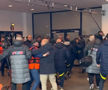 Scandal la pauza meciului FCSB - Fenerbahce // Capturi FOTO: Digi Sport