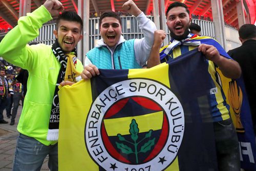 3.000 de suporteri Fenerbahce sunt așteptați la confruntarea de la București / Sursă foto: Guliver/Getty Images