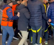 Scandal la pauza meciului FCSB - Fenerbahce // Capturi FOTO: Digi Sport