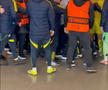 Scandal la pauza meciului FCSB - Fenerbahce // Capturi FOTO: Digi Sport