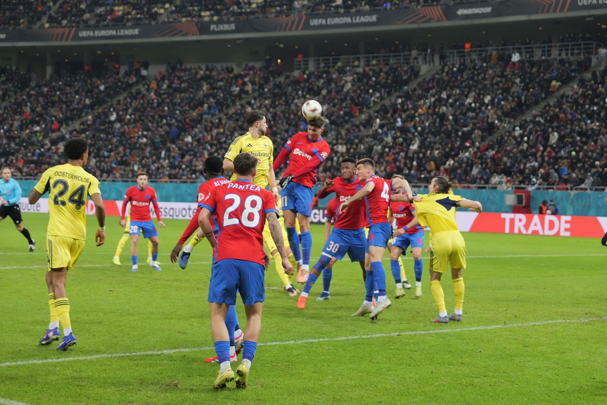 Imagini de la FCSB - Fenerbahce, în ultima etapă din grupa de Europa League // foto: Andrei Furnigă și Cristi Preda (GSP.ro)
