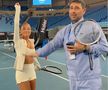 S-a dat în spectacol cu Marcos Baghdatis pe arena Margaret Court de la Australian Open!