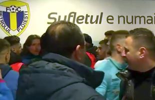 GALERIE FOTO Scandal pe tunel după Petrolul - Farul! Jucătorii și antrenorii celor două echipe s-au încăierat