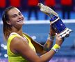 VIDEO+FOTO Aryna Sabalenka e campioană la Doha! Cum va arăta clasamentul WTA după triumful bielorusei