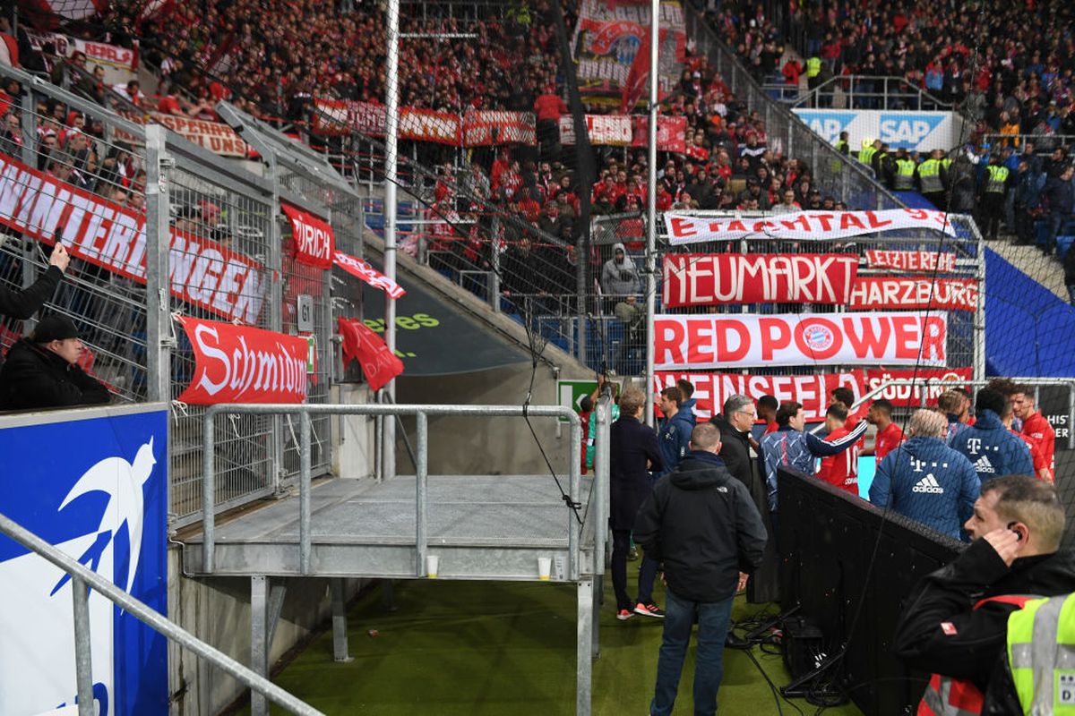 Liga din Germania a reacționat dur după incidentele de la Hoffenheim - Bayern: „Nu vom tolera astfel de derapaje!”