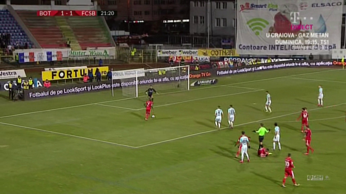 BOTOȘANI - FCSB // 3 momente importante ale primei reprize: a fost corectă decizia lui Ovidiu Hațegan de a anula golul moldovenilor?