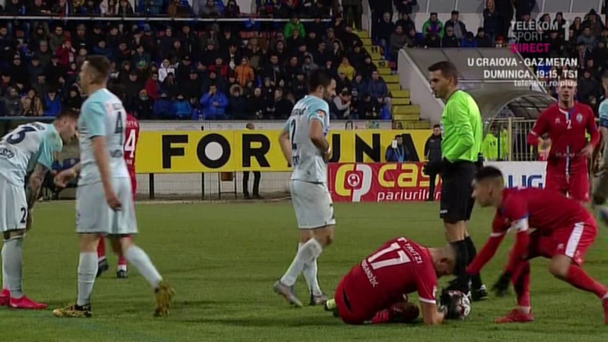 Fază controversată Botoșani - FCSB