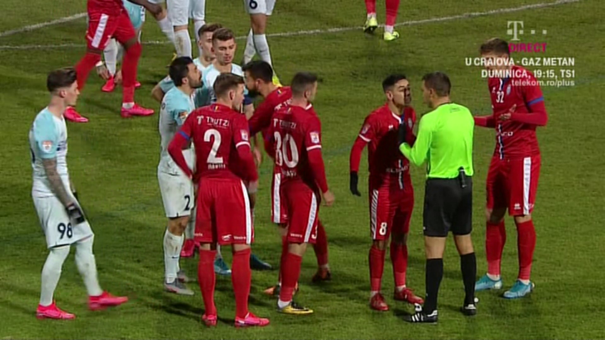 Fază controversată Botoșani - FCSB