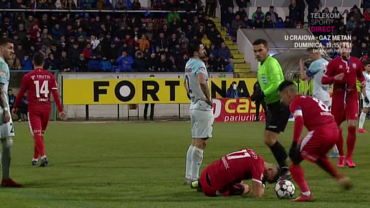 Fază controversată Botoșani - FCSB