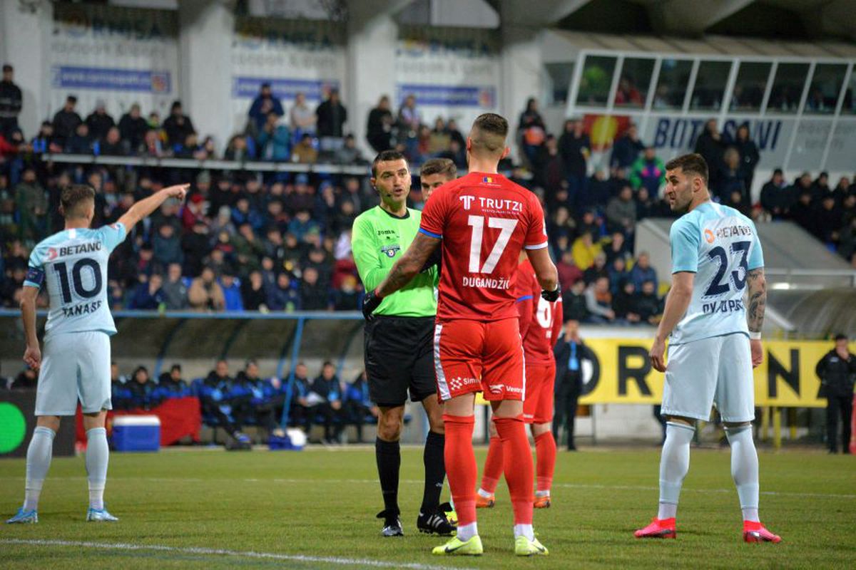BOTOȘANI - FCSB // 3 momente importante ale primei reprize: a fost corectă decizia lui Ovidiu Hațegan de a anula golul moldovenilor?