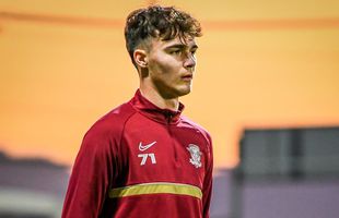 Povestea lui Robert Bădescu, puștiul cu debut de vis la Rapid » Sportul care l-a propulsat în fotbal și gestul căpitanului pentru el