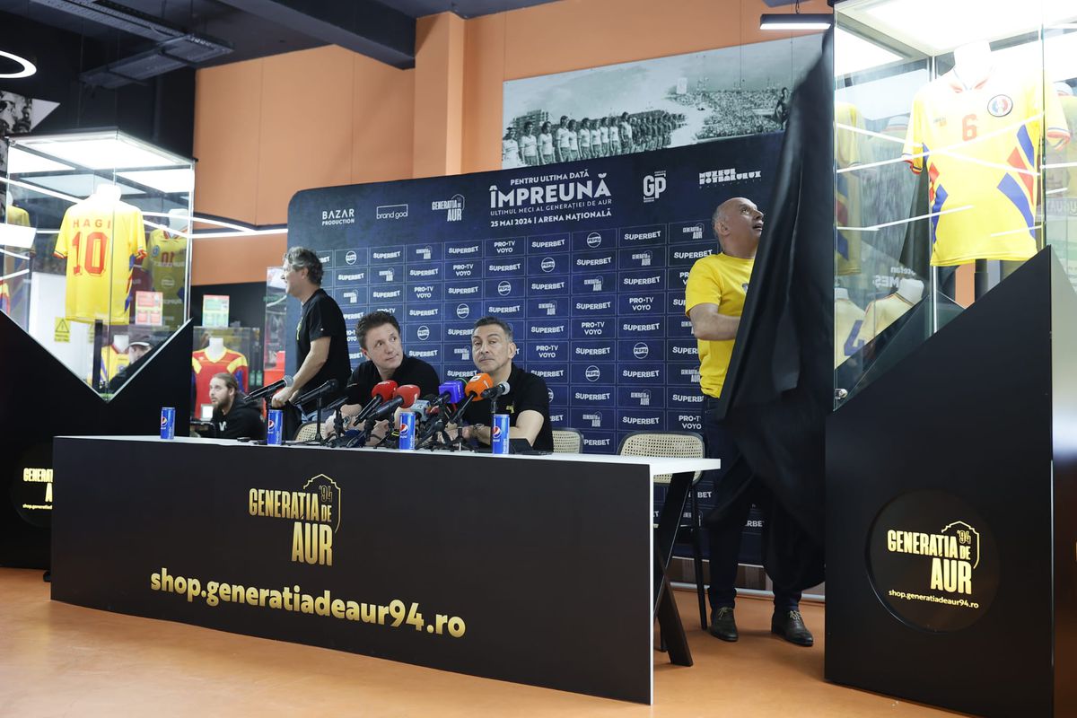 Trei «Baloane de Aur» sunt așteptate la București! Detalii din culisele celui mai așteptat meci al Generației de Aur