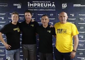 Generația de Aur, război deschis cu FRF: „Ne-au interzis să comercializăm tricouri!” + Gest de campioni făcut de Hagi & Comp