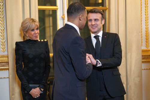 Kylian Mbappe, la cină cu Emannuel Macron/ foto Imago Images