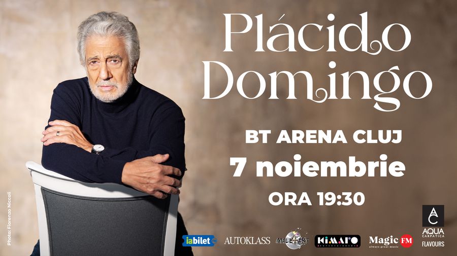 Reprogramarea Concertelor Placido Domingo din Cluj și București