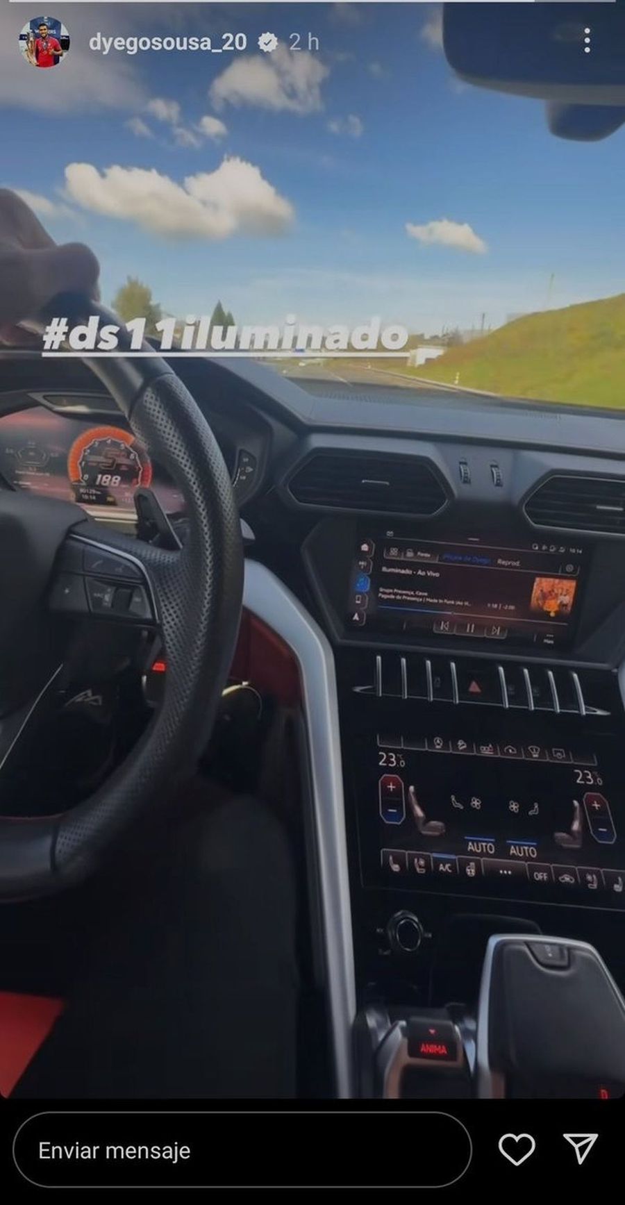 Un internațional portughez s-a filmat în timp ce conducea cu aproape 200 km/h