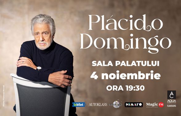 Reprogramarea Concertelor Placido Domingo din Cluj și București