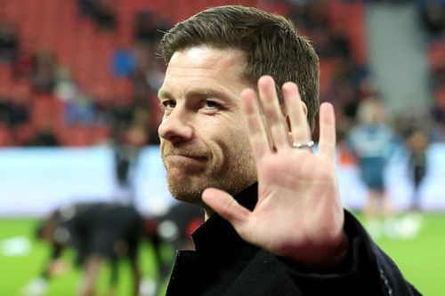 Xabi Alonso e antrenorul lui Leverkusen din 5 octombrie 2022 Foto: Guliver/GettyImages