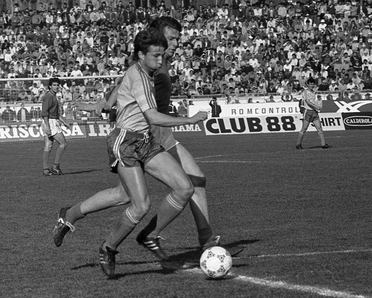 RETRO GSP. Ziua în care debutantul Petrescu i-a eclipsat pe Giannini și pe Ciro Ferrara. Și în care am bătut Italia de două ori