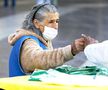 Sunt clipe grele în întreaga lume. Aici, o altă bătrânică, din Santiago de Chile, foto: Guliver/gettyimages