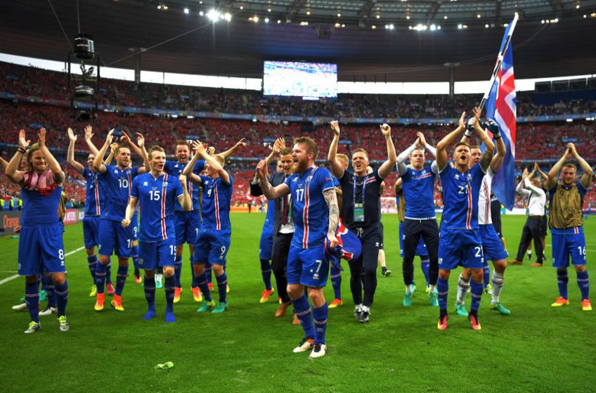 Islanda a ajuns în „sferturi” la EURO 2016 // sursă foto: Guliver/gettyimages
