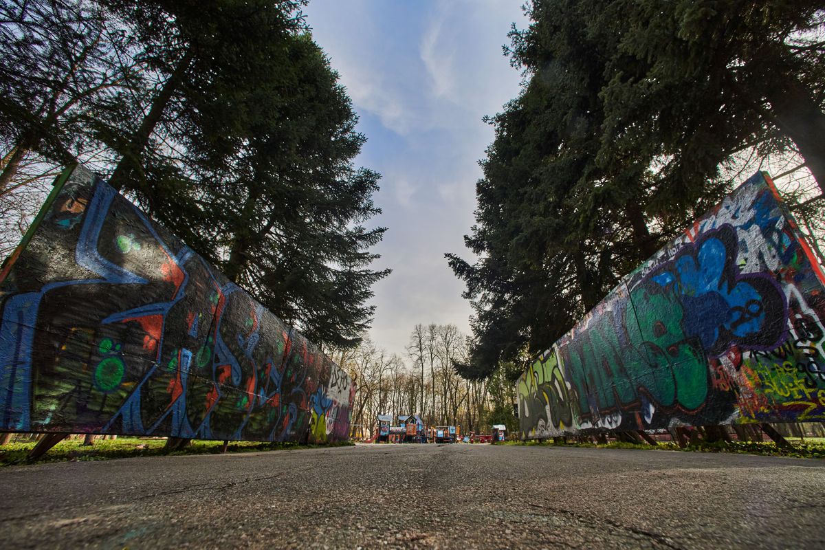 Imagini din parcurile bucureștene după ce au fost închise