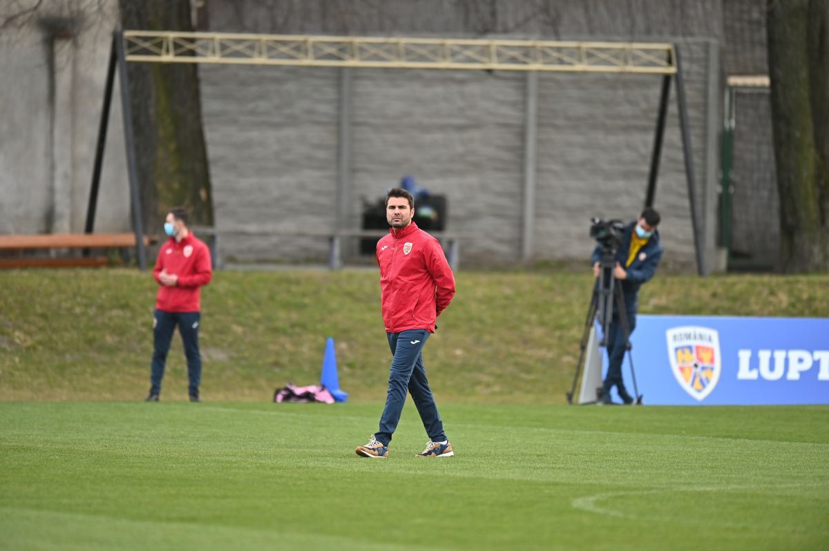 Discursul lui Adi Mutu, înainte de România U21 - Germania U21: „Poate nu m-ați crezut, dar acum e timpul să o faceți”