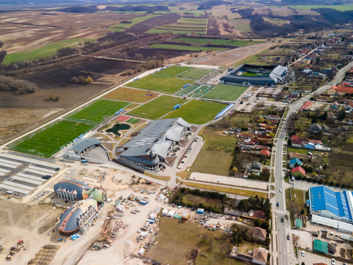 Fotbalul la rang de industrie! Imagini FABULOASE din Ungaria cu proiectul de suflet al lui Viktor Orban