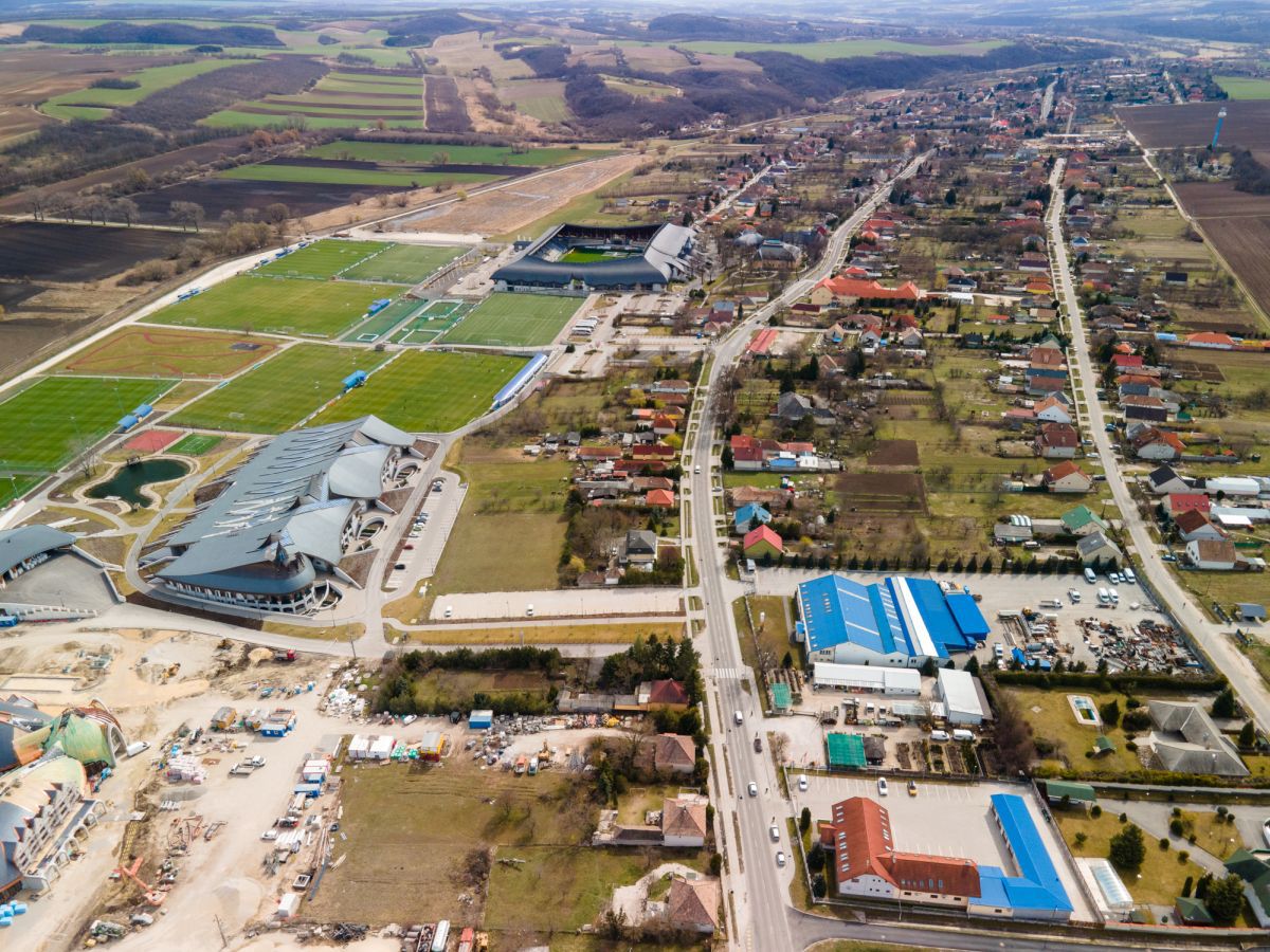 Fotbalul la rang de industrie! Imagini FABULOASE din Ungaria cu proiectul de suflet al lui Viktor Orban