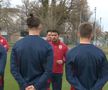 Adrian Mutu și-a mobilizat jucătorii înaintea meciului cu Germania U21