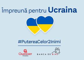 Puterea celor 2 inimi. Queisser Pharma România și Banca de bine, alături de refugiații din Ucraina