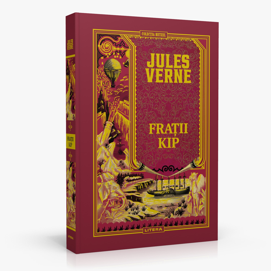 ”Frații Kip”, din colecția Jules Verne, un nou roman cu pirați și intrigi dejucate