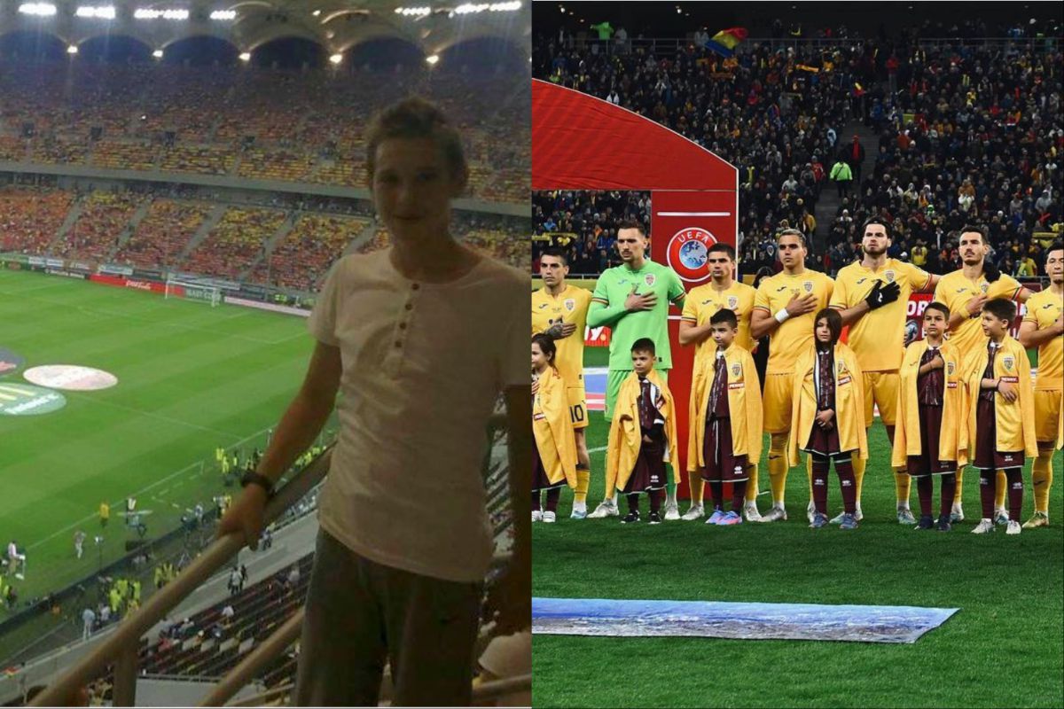 Ionuț Radu, imaginea zilei pe Instagram după România - Belarus: „Arc peste timp”