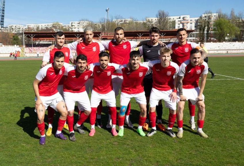 „Câinii” din Liga 3 au început play-off-ul cu o victorie / Sursă foto: Facebook@ CS Dinamo