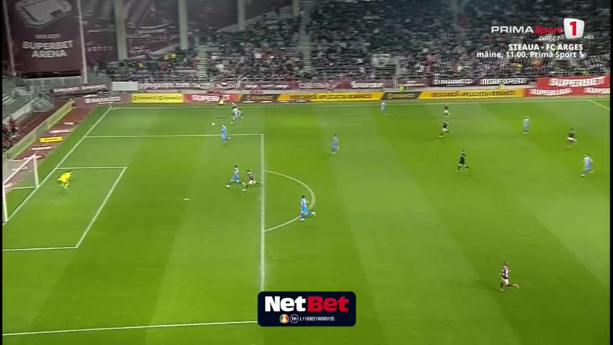 Fază ULUITOARE în Rapid - Craiova! Mirel Rădoi a răbufnit când a văzut autogolul