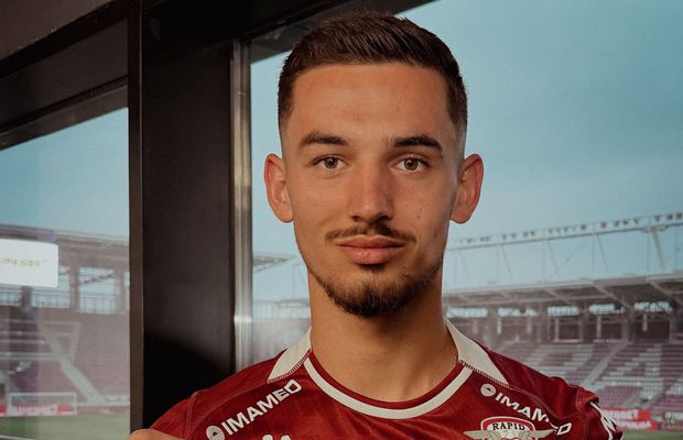 Rapid și-a anunțat noul transfer chiar înaintea meciului cu Universitatea Craiova: contract pe 3 ani