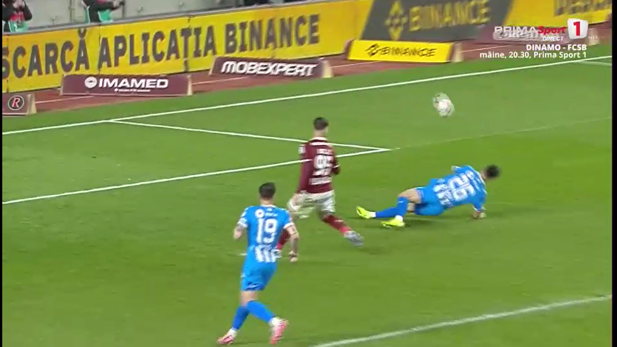 Fază ULUITOARE în Rapid - Craiova! Mirel Rădoi a răbufnit când a văzut autogolul