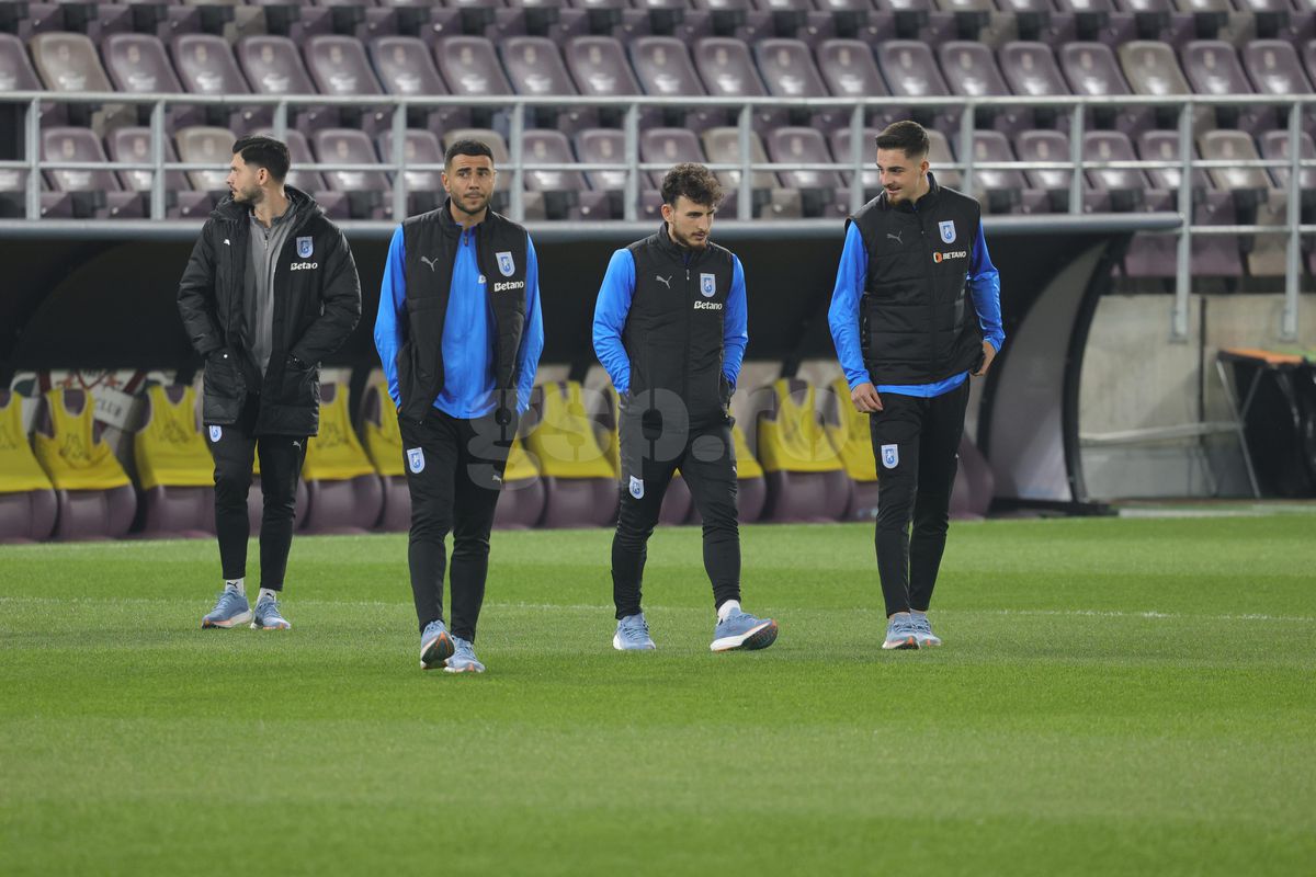 Imagini dinaintea meciului Rapid - Universitatea Craiova