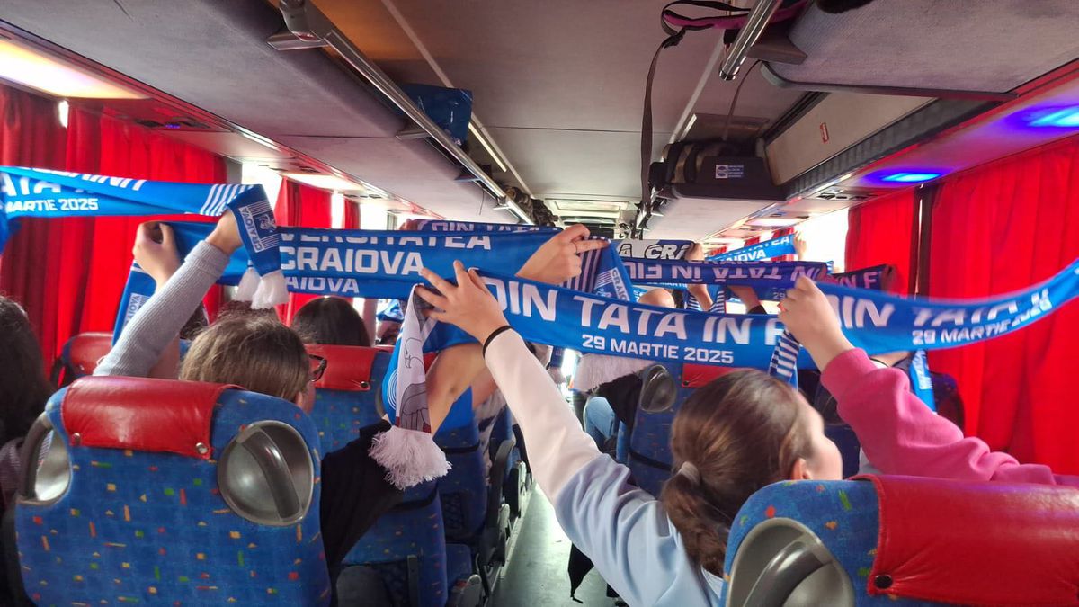 Imagini tari cu micii suporteri ai Craiovei » Sute de copii au făcut deplasarea pentru derby-ul cu Rapid